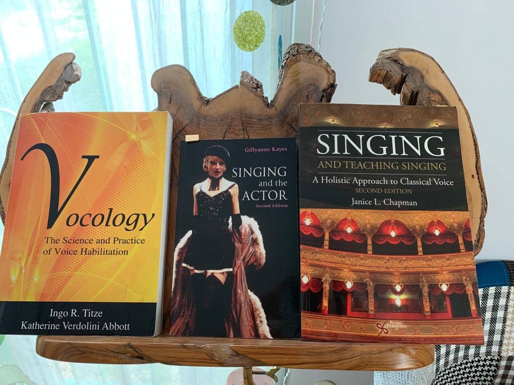3 books of voice pedagogy